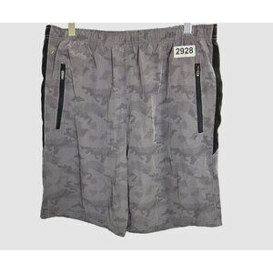 Bollinger Men's Pull On Zipper Up Pockets  90% Polyester Spandex 'Grey Size XL